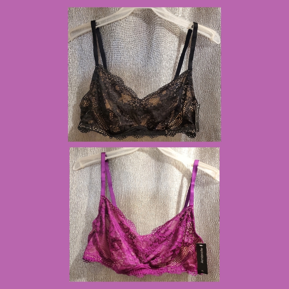 Two Bralettes